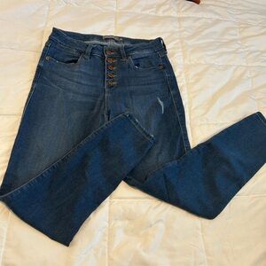 Just USA High Rise Dark Blue Jeans
